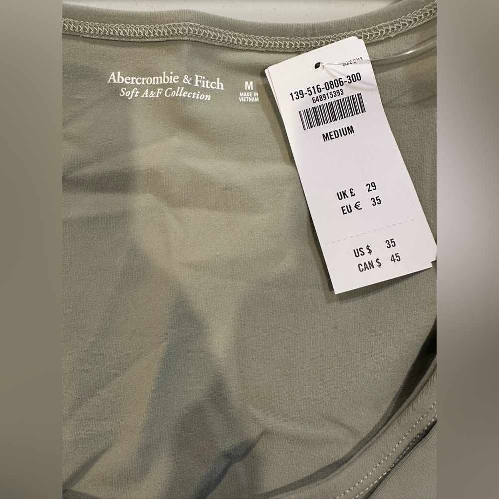 Abercrombie soft af collection, long sleeve top